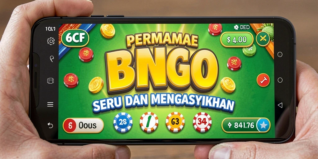 Tampilan gameplay seru dan interaktif Bingo di 6CF.