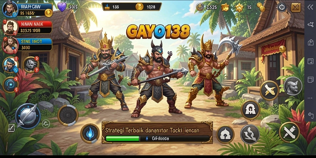 Tampilan gameplay GAYO138 dengan strategi yang mendalam dan penuh tantangan.