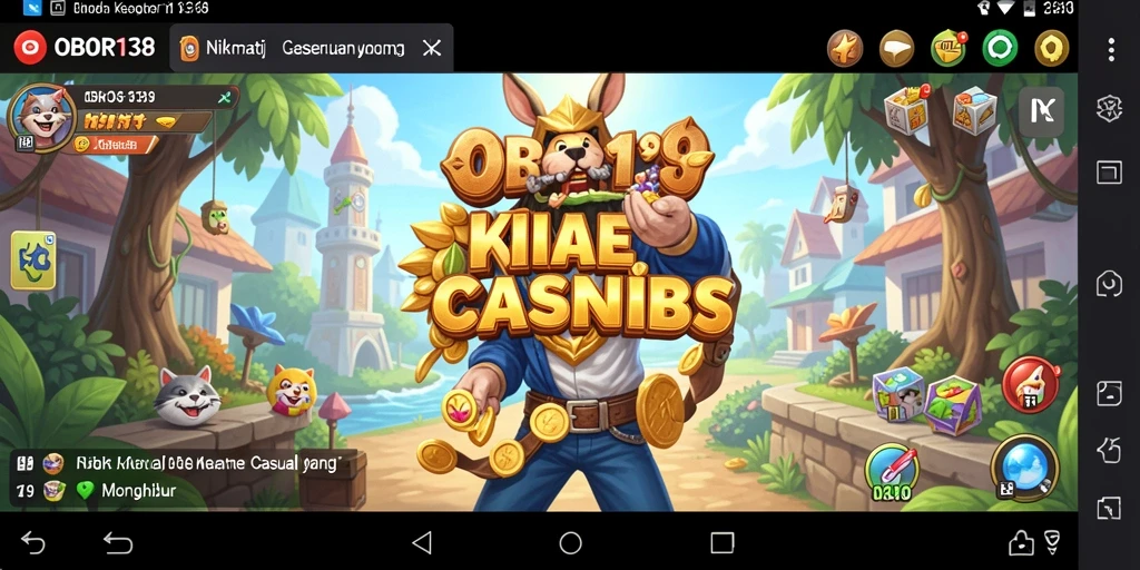 Screenshot OBOR138 menunjukkan keseruan gameplay yang menghibur.