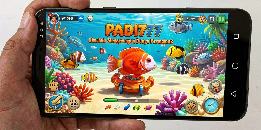 Tampilan screenshot PADI777 dengan gameplay simulasi yang realistis dan menarik.