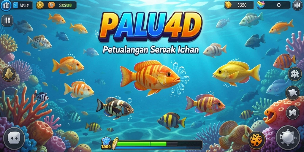 Tangkapan layar menampilkan aksi seru dalam gameplay Tembak Ikan.