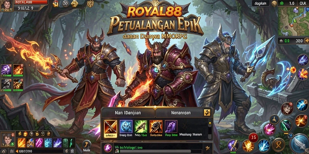 Gameplay epik dalam dunia fantastis ROYAL88.