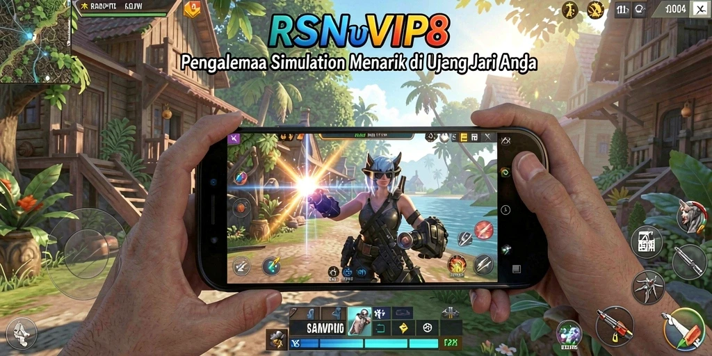 Tangkapan layar gameplay RSNVIP8 yang menunjukkan aksi simulation yang menarik.