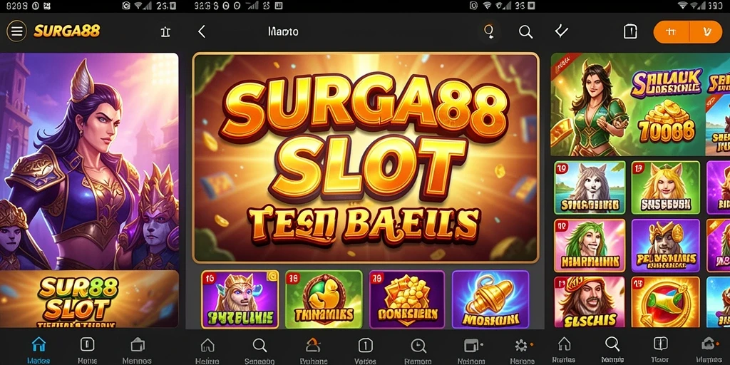 Screenshot gameplay <strong>SURGA88</strong> yang menampilkan keseruan putaran slot.